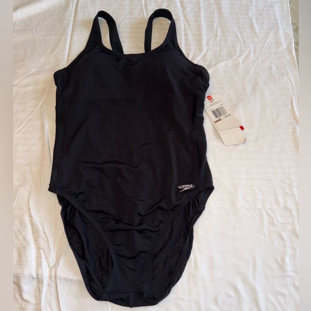 Speedo Women's Black One Piece Swimsuit